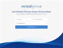 Tablet Screenshot of centralgroove.com